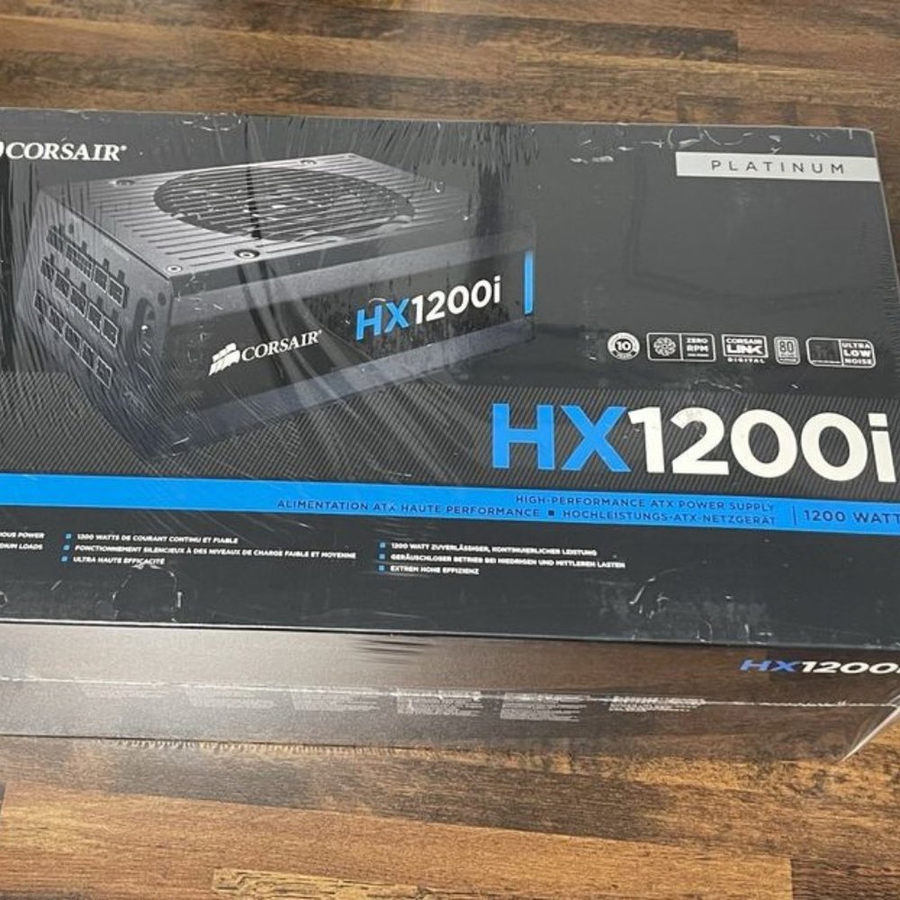 Corsair HX1200i Power Supply - 80 Plus Platinum Certified